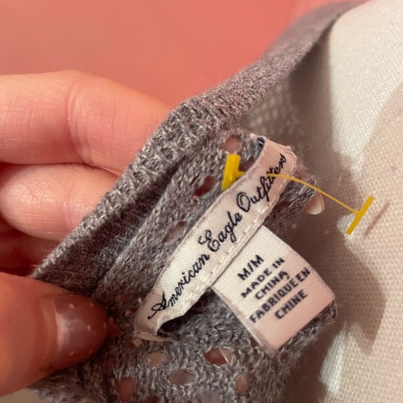 Vintage American Eagle Mesh Women Top - Picture 3 of 3